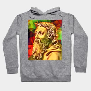 Heraclitus Snow Portrait | Heraclitus Artwork 15 Hoodie